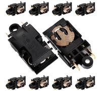 VILLCASE 10 Pezzi Termostato per Bollitore Elettrico 16a Controllo Termico e Spegnimento Automatico in Plastico e Rame per Servizio Duraturo