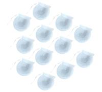 VILLCASE 100 Pezzi Sacchetti Filtro per Tè in Carta Bianco 75 mm Rotondi per Spezie e Caffè per Infusioni e Profumi