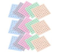 VILLCASE 15 Fogli Adesivi Con Alfabeto Inglese Decalcomanie Con Lettere Minuscole Mini Lettere Adesive Adesivi Con Lettere Per Album Arredamento Per Bambini Adesivo Per Numeri Carta