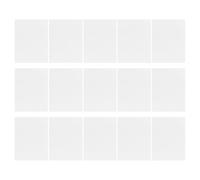 VILLCASE 15 pezzi Pellicola Trasparente per Stampanti Inkjet Fogli Trasparenti Alta Definizione per Serigrafia e Offset Pellicola Adesiva Trasparente per Vetri e Stampe Digitali Rapida