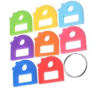 VILLCASE 16 Pezzi Copri Chiavi in Silicone Colorati Gommini per Chiavi Leggeri e Protettivi a Forma di Cartone per Donne e Ragazze Confezione