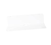 VILLCASE 1Pezzi Mensola Acrilico Rack Salvaspazio per Bagno Portaoggetti per Altoparlanti e Facile Installazione Trapano Design Elegante