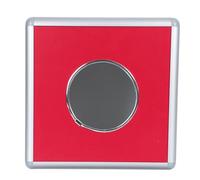 VILLCASE 1pezzi Scatola per Estrazione Lotteria in Lega di Alluminio Contenitore Resistente e Riutilizzabile per Biglietti Raffle Sweepstake e Fundraising Custodia Protettiva e Decorativa