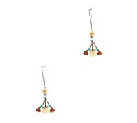 VILLCASE 2 Pezzi Charm per Smartphone con Cordino Pendente Decorativo per Chiavi e Borse Accessorio Elegante per Ogni Occasione