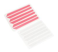 VILLCASE 2 Pezzi Cuscinetti in Silicone per Laminazione Ciglia Riutilizzabili, Flessibili e Facili da Usare, Colori Rosa e Bianco, la Routine di Bellezza e Sollevamento Ciglia