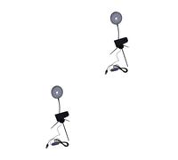 VILLCASE 2 Pezzi LED Riempimento con Treppiede per Smartphonper Streaming e Fotografia Facile Usare Accessorio per Vlogging e Videochiamate