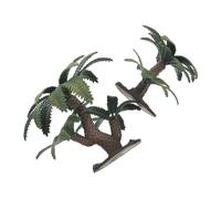VILLCASE 2 Pezzi Micro Landscape Artificial Trees per Progetti Creativi Modelli e Cycas in Plastica Decorazioni per in Miniatura per e Diy