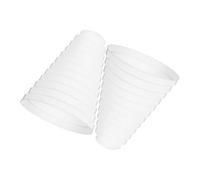 VILLCASE 2 Pezzi Raccordo per Tubo Adattatore Ducting per Aspiratori Facile Installazione e Compatibile con Diverse Configurazioni