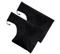 VILLCASE 2 Pezzi Sacco per Soffiatore Foglie Oxford Nero, Leggero e Resistente al Calore, Borsa la Raccolta delle Foglie da Giardino