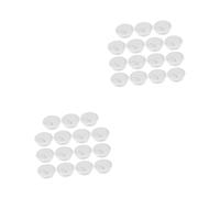 VILLCASE 2 Set Passacavi Da Scrivania Copertura Foro Per Filo Accessorio Ufficio Per Organizzazione Desktop 15 Pezzi*2