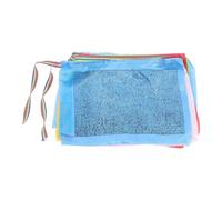 VILLCASE 20 Pezzi Bandiere Tibetane Colorate per Preghiera e Meditazione, Decorazione Versatile per Interni ed Esterni, Stile Tradizionale Raffinato,