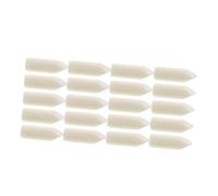 VILLCASE 20 Pezzi Punte di Ricambio per Vernice Nibs Ricaricabili Sostenibili per Pittura Punta Angolata Compatibile con Vari Marchi per Artisti e Studenti