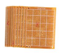 VILLCASE 20pezzi Scheda Pcb Circuito Stampato Kit Circuiti Stampati per Saldatura Esperimenti Elettronici Fai da Te Progetti di Progetto Schede di Progetto Forniture per Circuiti Stampati