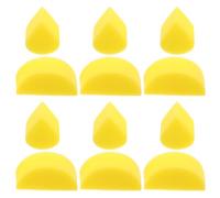 VILLCASE 24 Pezzi Spugne per Pittura Viso a Forma di Goccia d'Acqua e Semicerchio, Morbide e Delicate sulla Pelle, Versatili per Body Art e Trucco Halloween