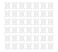 VILLCASE 240 Pezzi Organizer Avvolgicavo in Plastica per Filo da Ricamo Resistente e Anti Groviglio - Supporto per Filo e Gestione Efficiente per Artigianato Fai da Te e Cucito Punto Croce