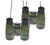 VILLCASE 2Pezzi Binocolo per Giocattoli Camouflage Regolabili con Accessori per Esplorazione per Ragazze Sicuri e Pratici per Attività