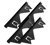 VILLCASE 2pezzi Coprigiunti Per in Acciaio Inox Coprigiunti Per Piano Cottura Riempitivo Per Fessure Del Piano Cottura Protezione Tra e Lavoro Facile Da Pulire e Installare