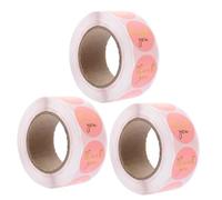 VILLCASE 3 Di Etichette Adesive Decorative Con Sigillo Di Ringraziamento Etichette Adesive Dorate Per Sacchetti Decorativi Natalizi
