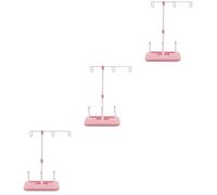 VILLCASE 3 Pezzi Accessori per Macchine da Cucire Domestiche Supporto per Filo Ad ASSE Supporto per Macchina Overlock Supporto Strumento per Segare Bobine di Plastica E Metallo A