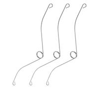 VILLCASE 3 Pezzi Molle in Acciaio per Ventilatore di Scarico Bagno Eccellente Tensione e Resistenza All'umidità, Ricambi per Ventola da Soffitto per Riparazioni Fai-da-te