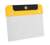 VILLCASE 3 Pezzi Raschiatore Acciaio Inox Multifunzionale per Cartongesso Spatola per Applicazione Stucco con Ergonomico Utensile Versatile per Lavori Finitura e Decorazione