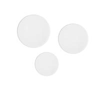 VILLCASE 3 Pezzi Tavole Acrilico Trasparentper Fotografia Fondali Chic per Cosmetici e Oggetti Speciali Diametri per Esposizione e Decorazione