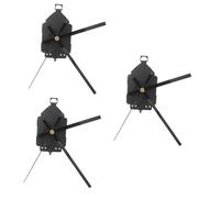 VILLCASE 3 Set Accessori del Movimento di Campana Operato Meccanico Digitale di Grandi Dimensioni meccanismi Orologi Motore sostitutivo Sostituzione del meccanismo plastica Nero