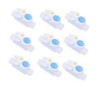 VILLCASE 3 Set Avvolgicavo per Astronauti Spazio - Avvolgicavo per Salvacavo Guaina Protettiva per Custodia Protettiva per Avvolgicavo in Resina 10 Pezzi*3