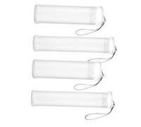 VILLCASE 4 Pezzi Contenitore Estensibile per da Pittura Tubo Trasparente per e Materiali Artistici per Studi Design per Organizzazione