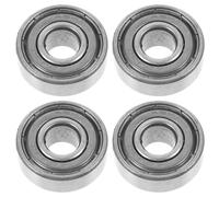 VILLCASE 4 Pezzi Cuscinetti a Sfere in Acciaio per Ruote Anteriori Piccoli Sedie a Rotelle Manuali Accessori per Deambulatori Parti Interne Mozzo Durevoli per Sostituzione e Manutenzione