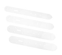 VILLCASE 4 Pezzi Di Modello Per Punzonatura Di Cinture Modello Di Guida Per Fori Di Cinture Guida