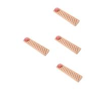 VILLCASE 4 Pezzi Portafili Legno per Cucito Organizzatore per Filo Ricamo con Slot Strumento Pratico per Cucito e Ricamo per Progetti Cross Stitch