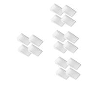 VILLCASE 4 Set Livellatori Per Regolabili Cunei Livellanti Per Irregolari E Stabilizzazione Elettrodomestici 4 Pezzi*4