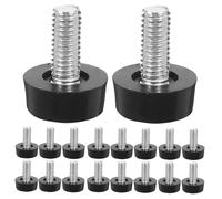 VILLCASE 40pezzi Piedini Di Livellamento Regolabili Per Mobili Cuscinetti Antivibranti Per Elettrodomestici Livellatori Vite Per Tavoli e Sedie