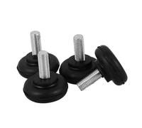 VILLCASE 4pezzi Piedini in Gomma Di Supporto Cuscinetti Antiscivolo Piedini Per Mobili Cuscinetti in Gomma Per Tavoli Livellatori Per Gambe Di Mobili Spessori Antivibranti Per Armadi Per Am