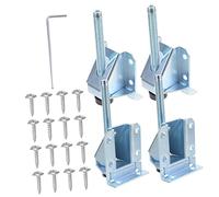 VILLCASE 4pezzi Piedini Regolabili Per Mobili Da Livellatori Per Gambe Tavoli Piedini Livellamento Per Armadietti Sostegno Stabile Per Pavimenti