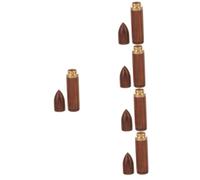 VILLCASE 5 Pezzi Aghi Legno per Cucito Scatola Organizer per Aghi da Cucire Design per Conservare e Ordine Accessorio Pratico per e Fai da Te