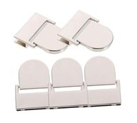 VILLCASE 5 Pezzi Chiusure Serrature in Metallo per Borse Fai da Te Resistenti e Facili da Installare per Creazione e Riparazione Borse e Valigie