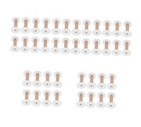 VILLCASE 5 Set Bobina Tessitura Bobine Cucito Kit Telaio da Ricamo Avvolgitore Trapuntatura Filo da Ricamo Aghi Corredo Dell'ago Set da Ricamo Tessuto Cuciture Infila Carta 10 Pezzi * 5