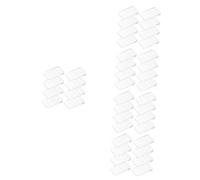 VILLCASE 5 Set Spessori Livellatori Trasparenti Per Cunei in Regolabili Per Livellare Librerie Letti Facili Da Usare 8 Pezzi*5