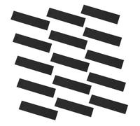 VILLCASE 50 Pezzi Bustine in Carta Nera con Finestra Custodie Singole per Penne Stilografiche Astucci per Matite e Regali Resistenti e Riutilizzabili per Personale e Professionale
