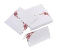 VILLCASE 50 Pezzi Wedding Invitation Cardstock Blank Place Cards For Parties And Birthdays Paper For DIY Handwritten Name Tags And Event Seating