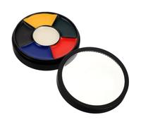 VILLCASE 5pezzi Colori Per Trucco Corporeo Per Halloween Vernice Per Facile Da Usare Portatile e Sicura Per Cosplay e Feste