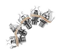 VILLCASE 5pezzi Fornitura Strumenti Musicali Presa Jack Uscita Per Chitarra Basso Hardware Per Chitarra Elettrica Jack Per Basso Elettrico Uscita Per Elettrica Accessori Per Strumenti