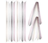 VILLCASE 8 Paia Lacci per Scarpe in Chiffon Eleganti alla Moda per Donne e Ragazze, Comfort Traspirante e Stile Versatile, per Lunghe Camminate e Attività Sportive Leggere