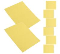 VILLCASE 8 Pezzi Adesivo Isolante Nano per Piastra Chioma, Protezione Termica Resistente Alta Temperatura, per Cura Chioma e Viaggio
