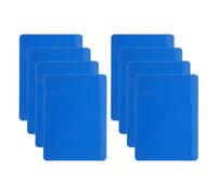 VILLCASE 8 Pezzi Mahjong Tile Shuffling Tool in Plastico Blu Macchina Automatica per Mahjong Spingi Tessere per Giochi da Tavolo per Giocatori
