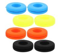 VILLCASE 8 Pezzi Smorzatore Vibrazioni per Racchetta da Tennis, Smorzatore per Corde, Silicone, Forma Pneumatico, Riduzione Vibrazioni, Fit