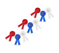 VILLCASE 9 Nastri in Raso Per Premi Per Il 1°, 2° E 3° Posto, Set Di Medaglie, Coccarde E Spille Concorsi Scolastici, Giochi Sportivi, Premi Feste Cerimonie Di Laurea.