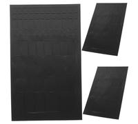 VILLCASE Adesivi Oscuranti LED Autoadesivi per Dispositivi Elettronici, Set da 3 Fogli in Pvc Nero, Protezione Occhi da Luci LED Intense, per Tv e Indicatori Luminosi, Facili da Installare e Rimuovere